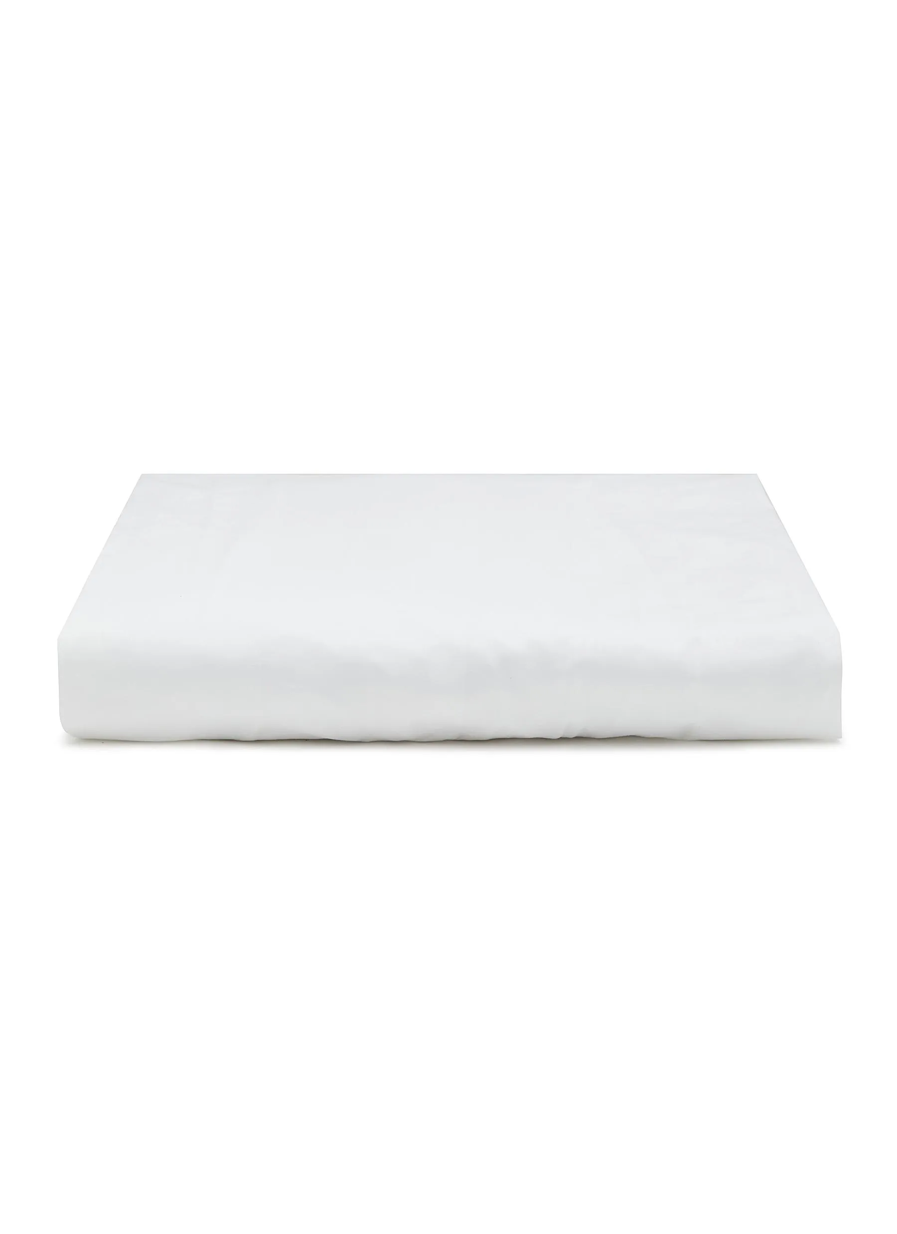 -----------CELSO DE LEMOS  ---- ------------ ----Amanda Super King Size Fitted Sheet — White --