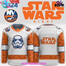 -New York Islanders x Star Wars Night 2024 Hockey Jersey