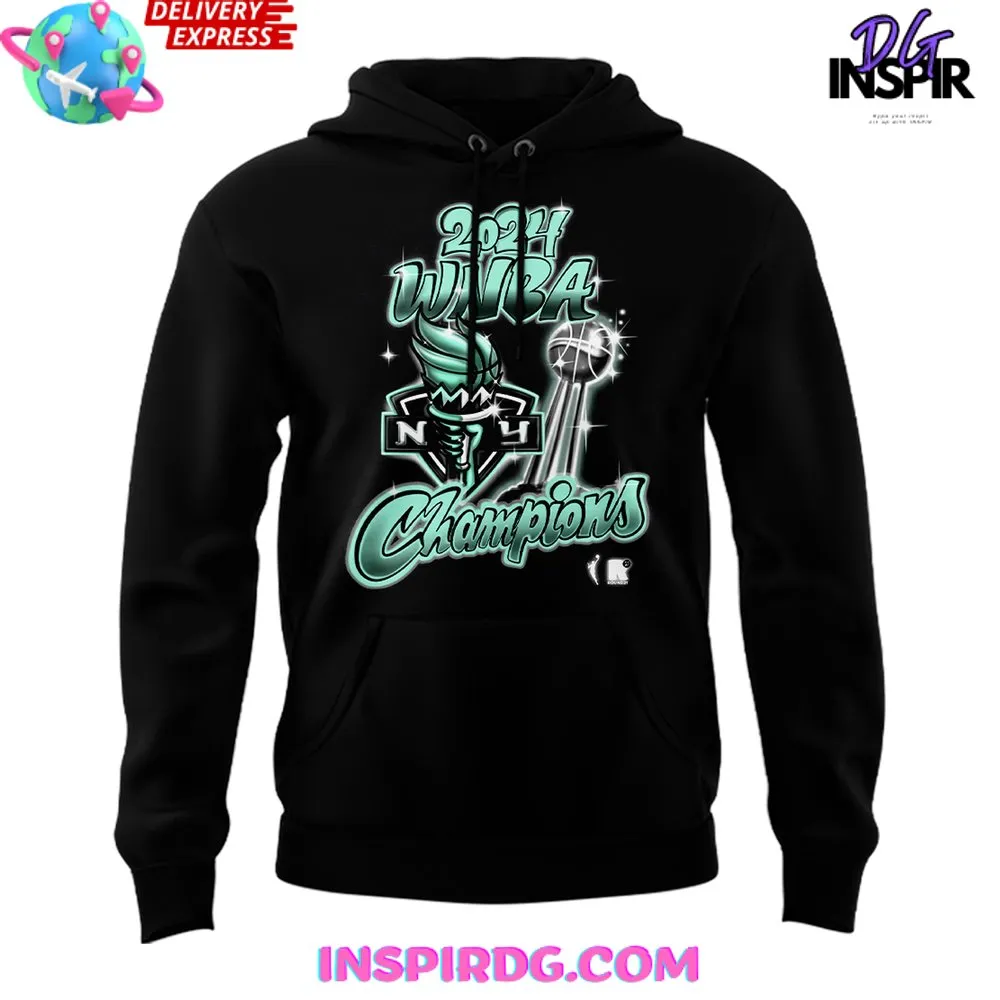 -New York Liberty WNBA Champions 2024 Hoodie