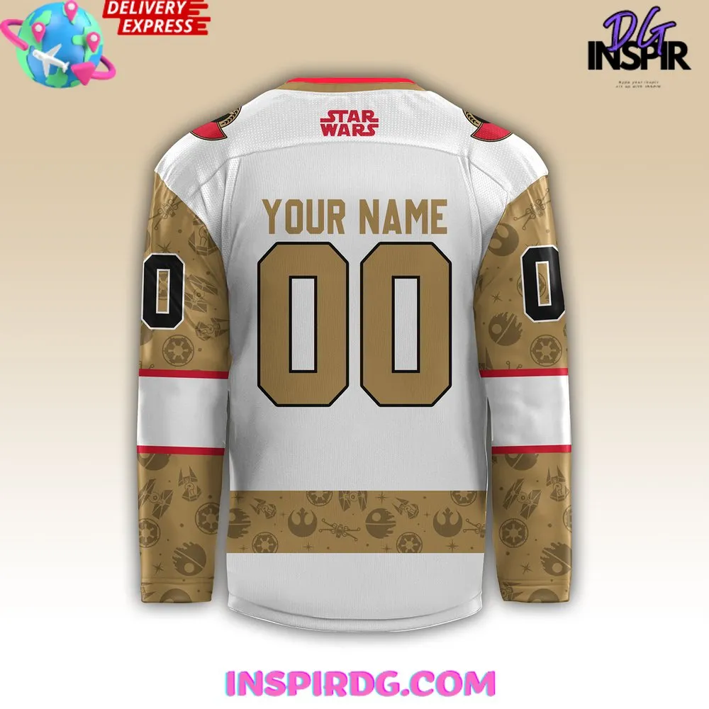-Ottawa Senators x Star Wars Night Custom Hockey Jersey