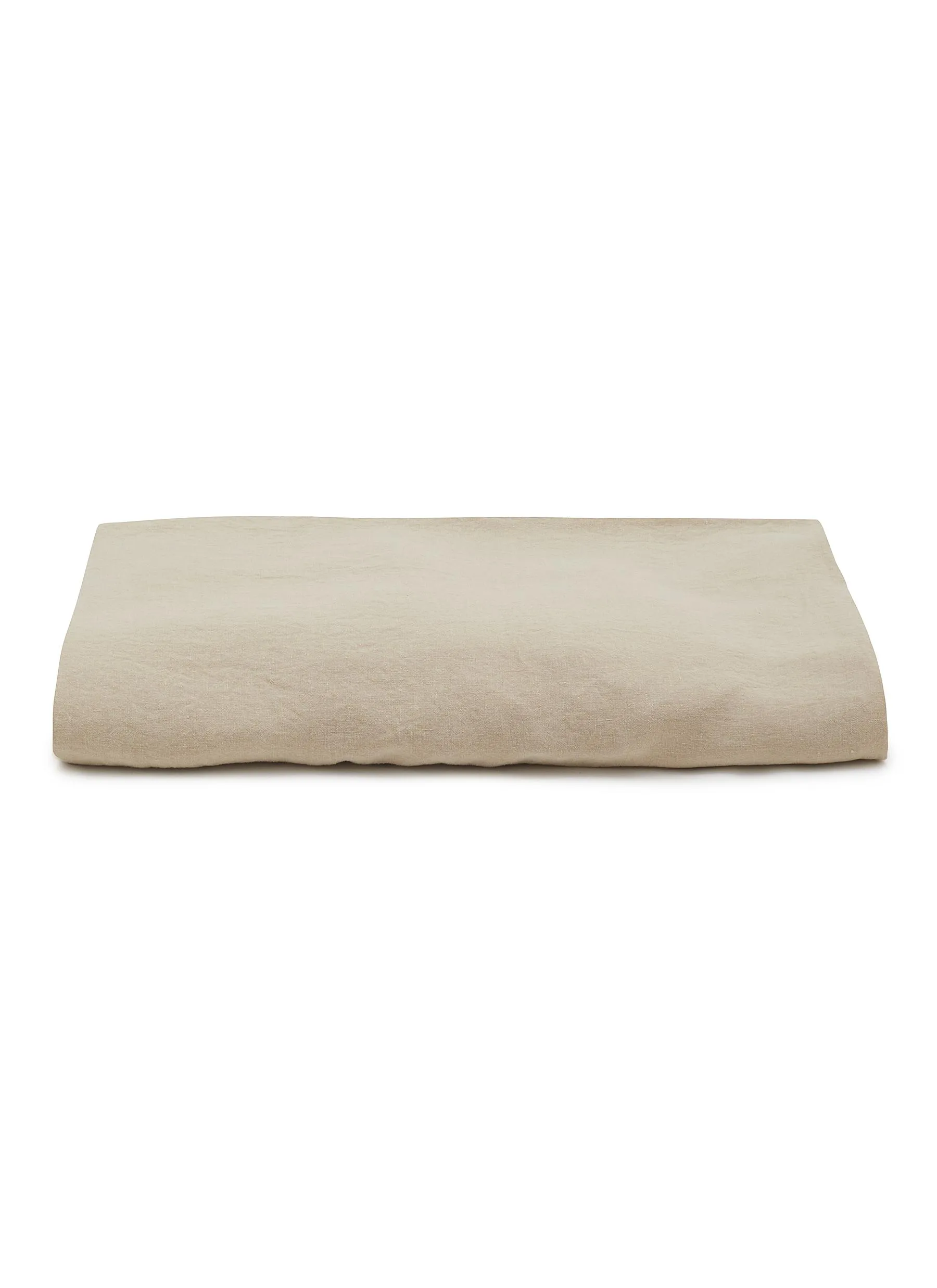 -----------SOCIETY LIMONTA ---- ------------ ----Rem King Size Linen Fitted Sheet — Juta --