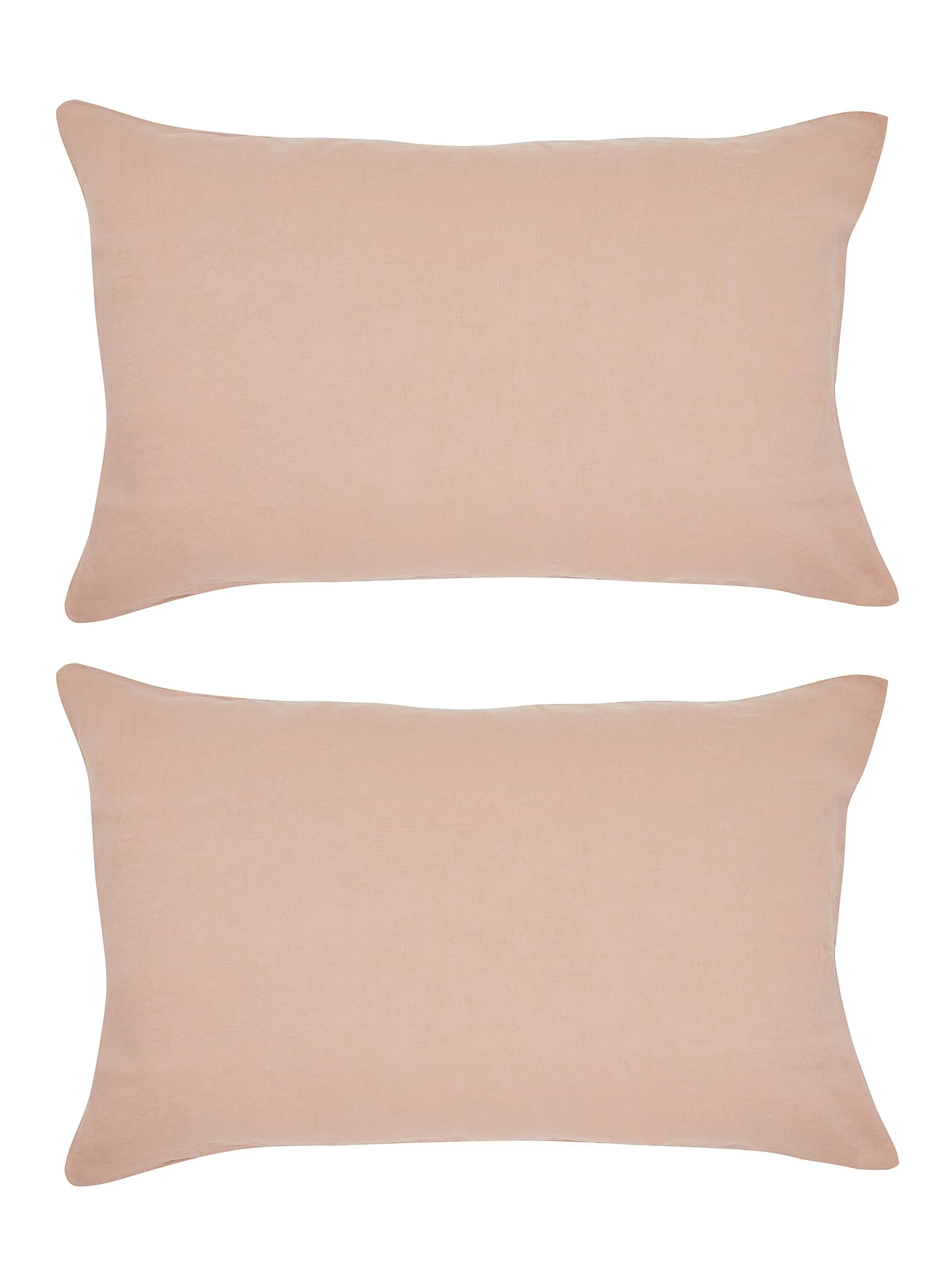 -----------SOCIETY LIMONTA  ---- ------------ ----Rem Linen Pillowcase Set of 2 — Verbena --
