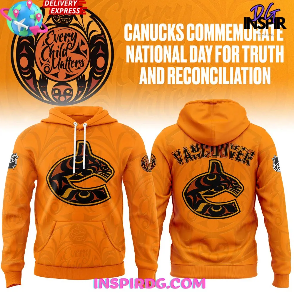 -Vancouver Canucks Truth and Reconciliation 2024 Hoodie