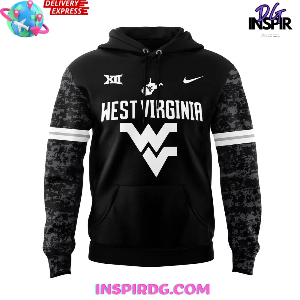 -West Virginia Mountaineers Coal Rush 2024 Hoodie