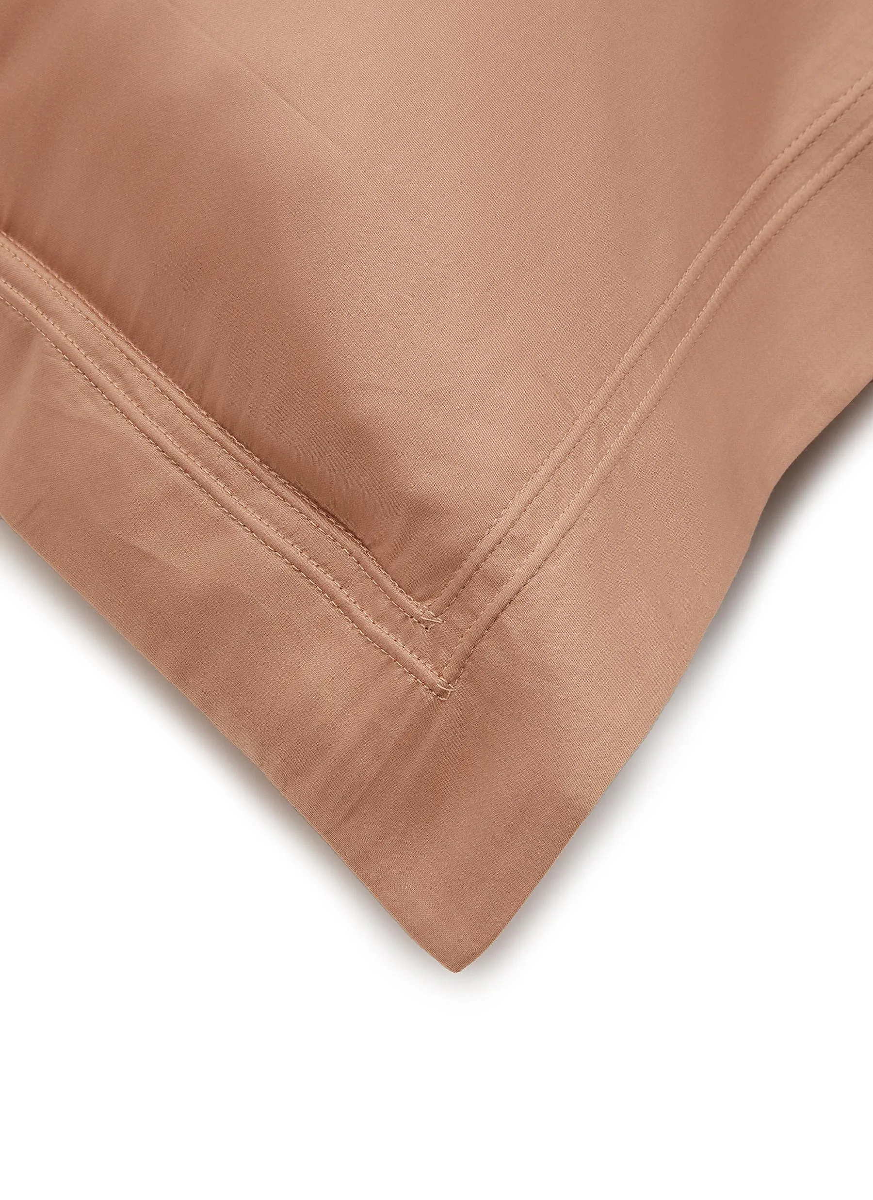 -----------YVES DELORME  ---- ------------ ----Triomphe Pillow Case — Sienna --