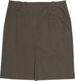 00s Pinstripe Skirt | ThriftTale