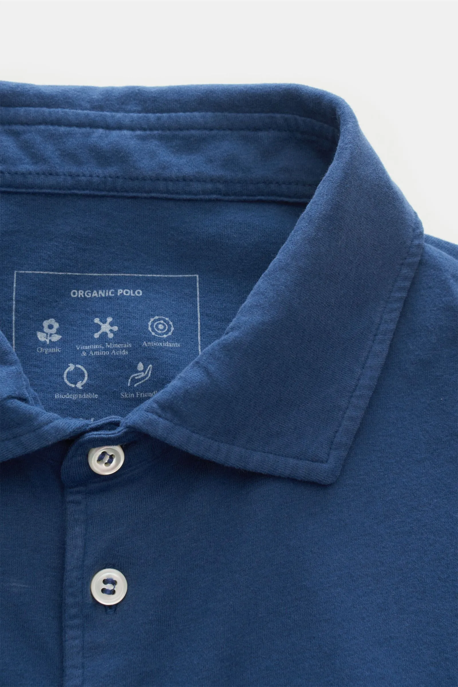 04651/ A TRIP IN A BAG polo shirt 'Organic Polo' dark blue