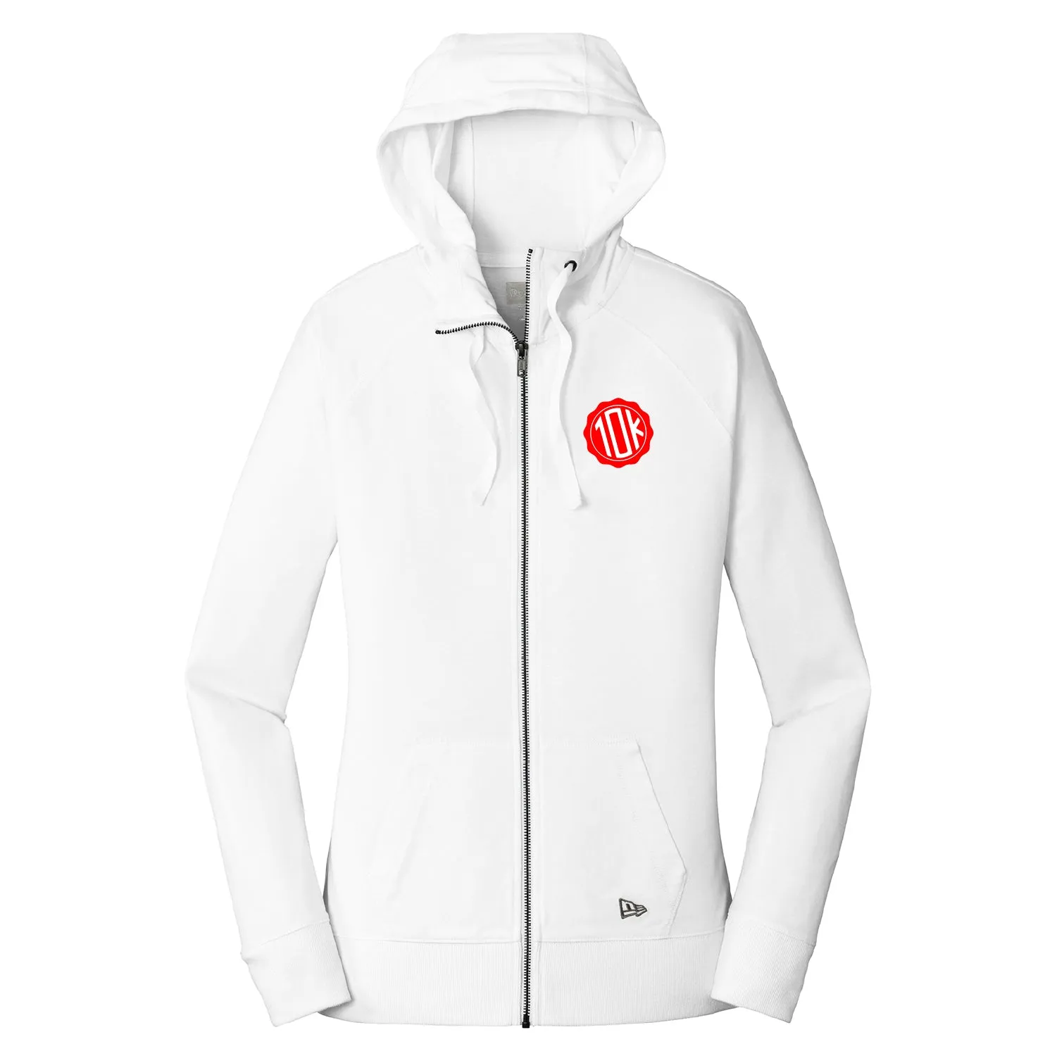 10K Takes New Era Ladies Sueded Cotton Blend Full-Zip Hoodie