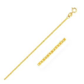 10k Yellow Gold Mariner Link Chain 1.2mm-rx37944-18
