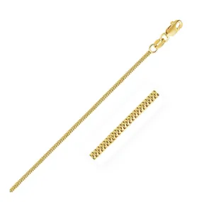 14k Yellow Gold Milano Chain 1.1mm-rx78498-18