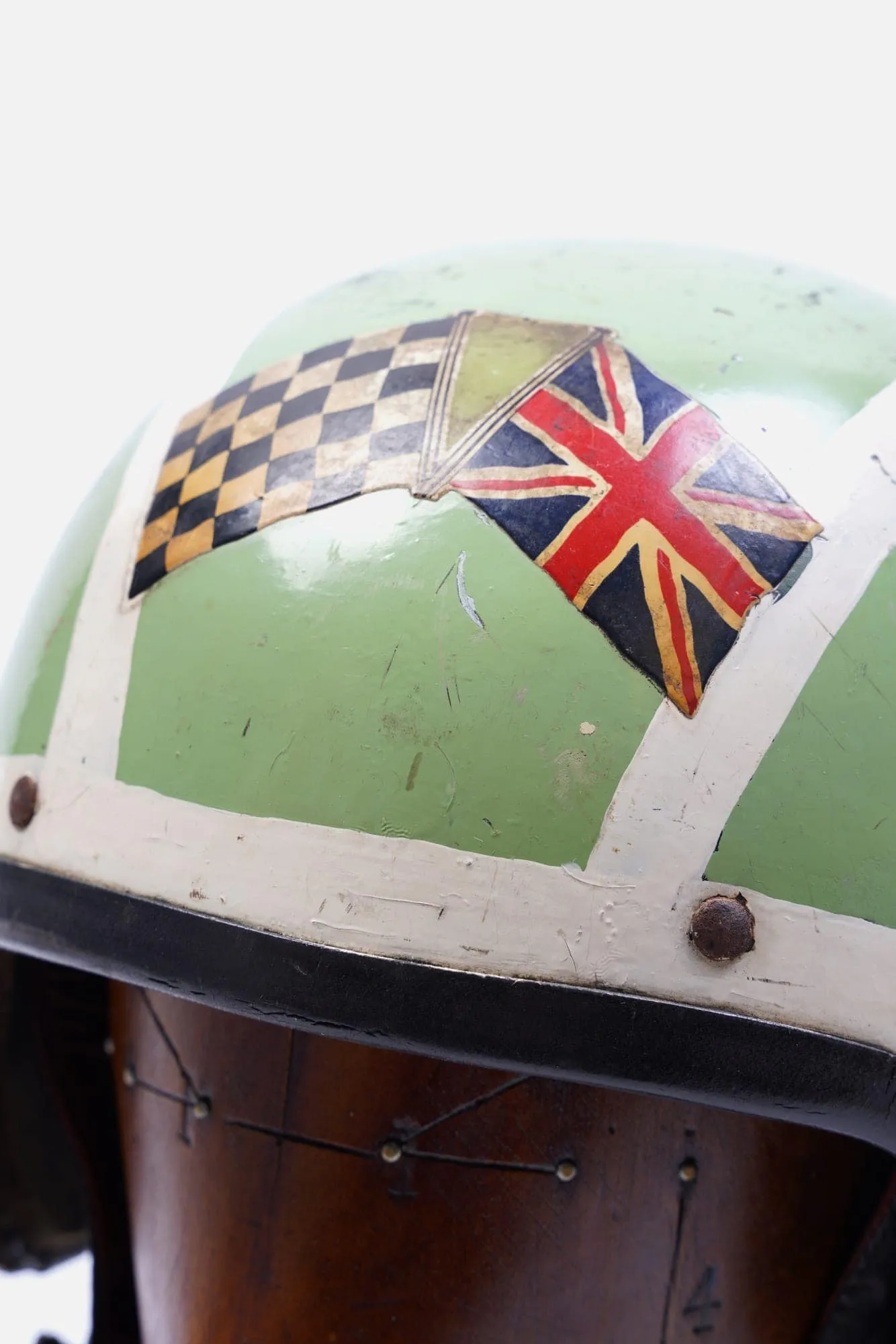 1960s Stadium Racing Helmet