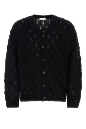 1989 Studio Black Mohair Blend Cardigan