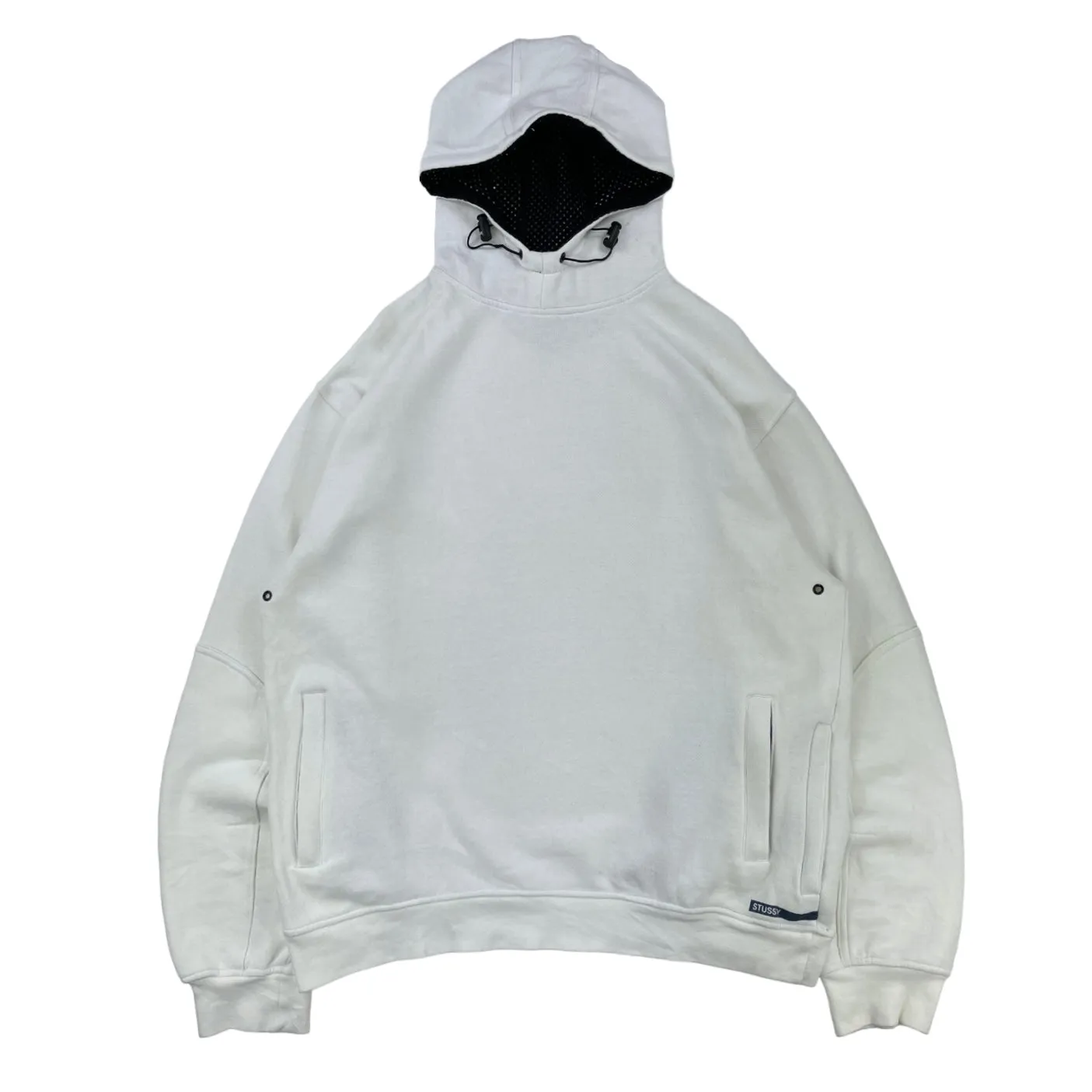 2000s Stussy International N.Y.T.L.L.A toggle neck hoodie