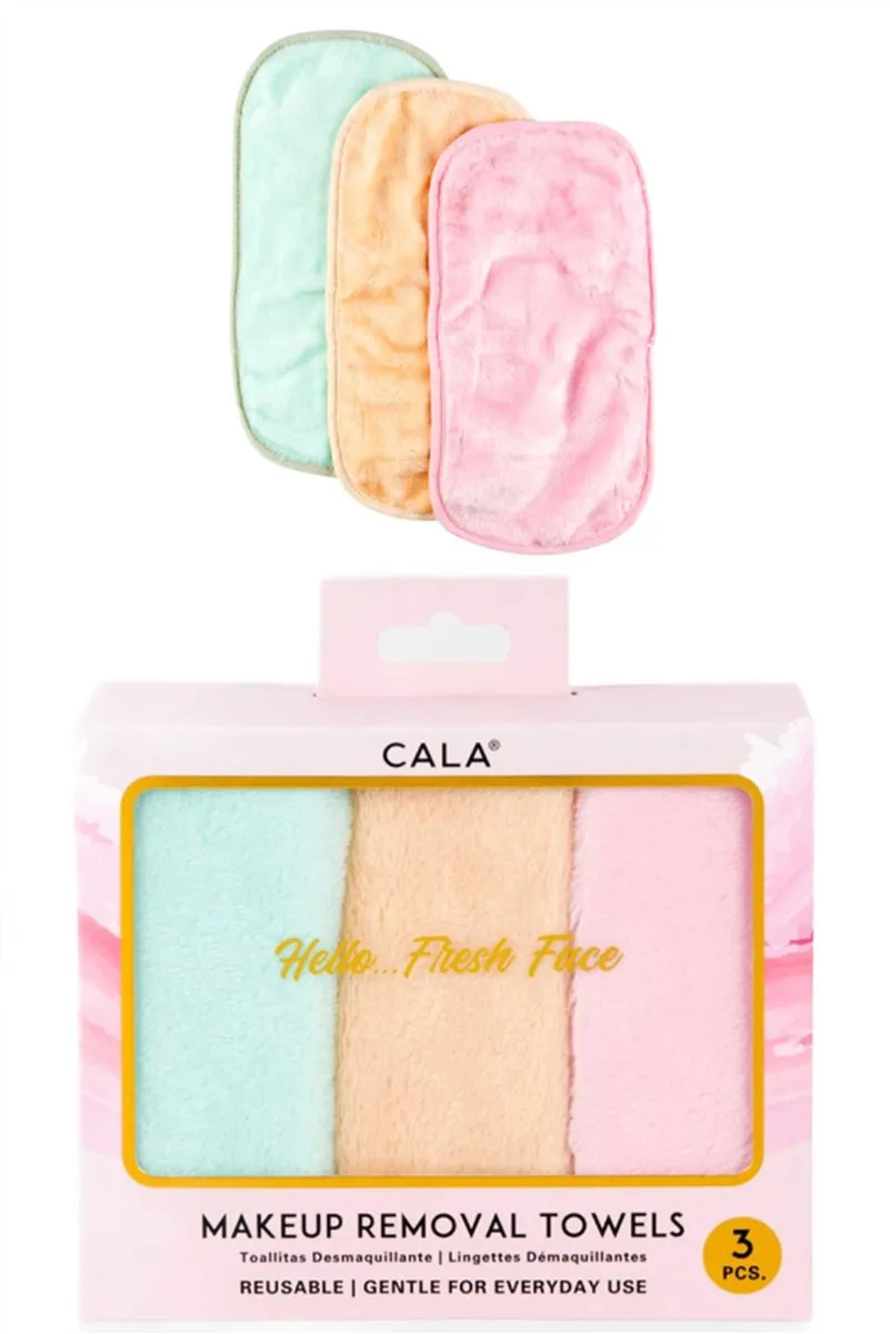 3 Piece Makeup Cleansing Towels