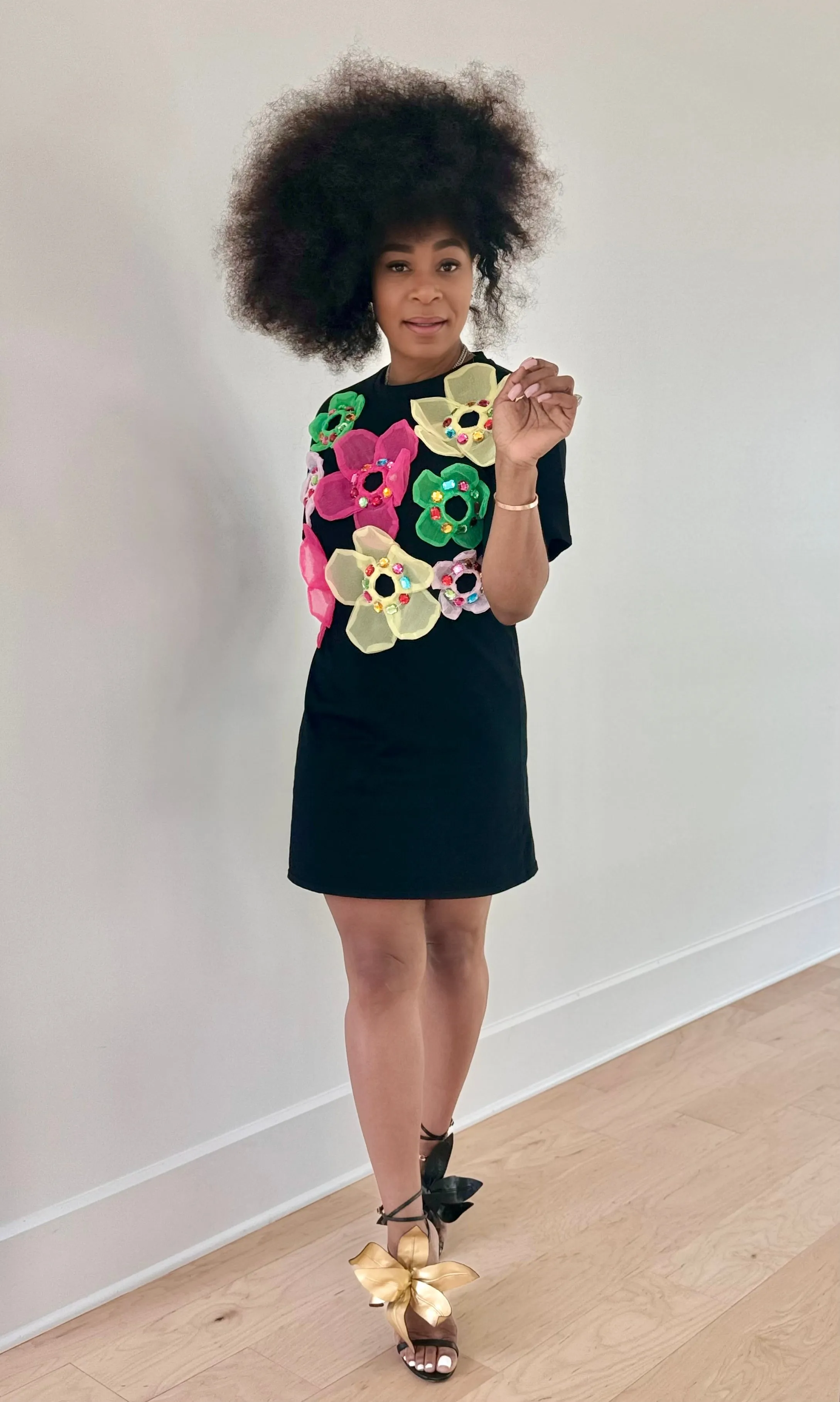 3D Flower dress