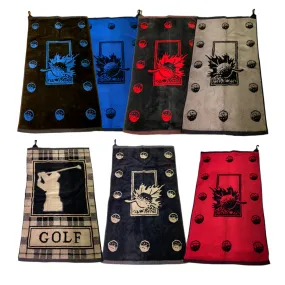 4 Pack Cotton Golf Towels 26