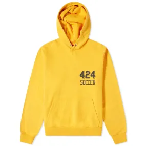 424 Soccer HoodyYellow
