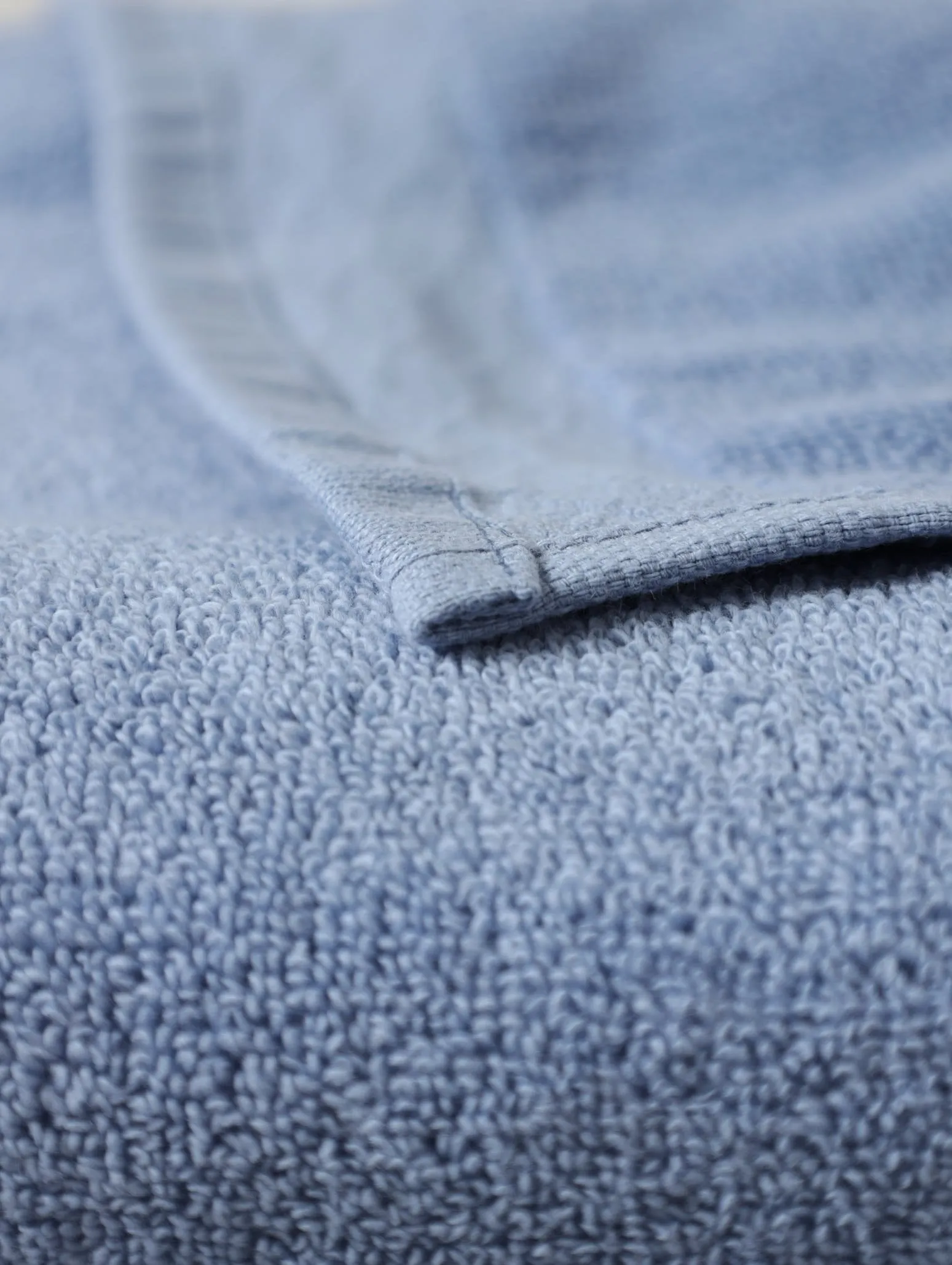 480gsm Micro Cotton Towels - Mid Denim