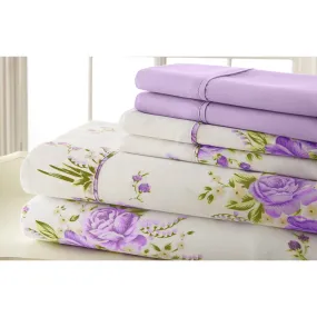 6-pc Traditional Floral Sheet Set