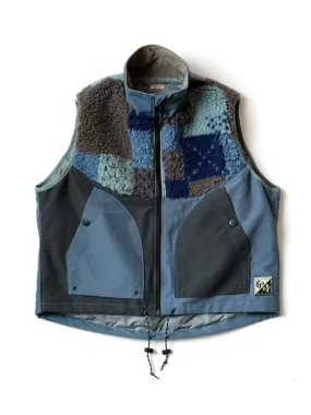 60/40cloth X Tugihagi Fleece Hutte Vest - Navy