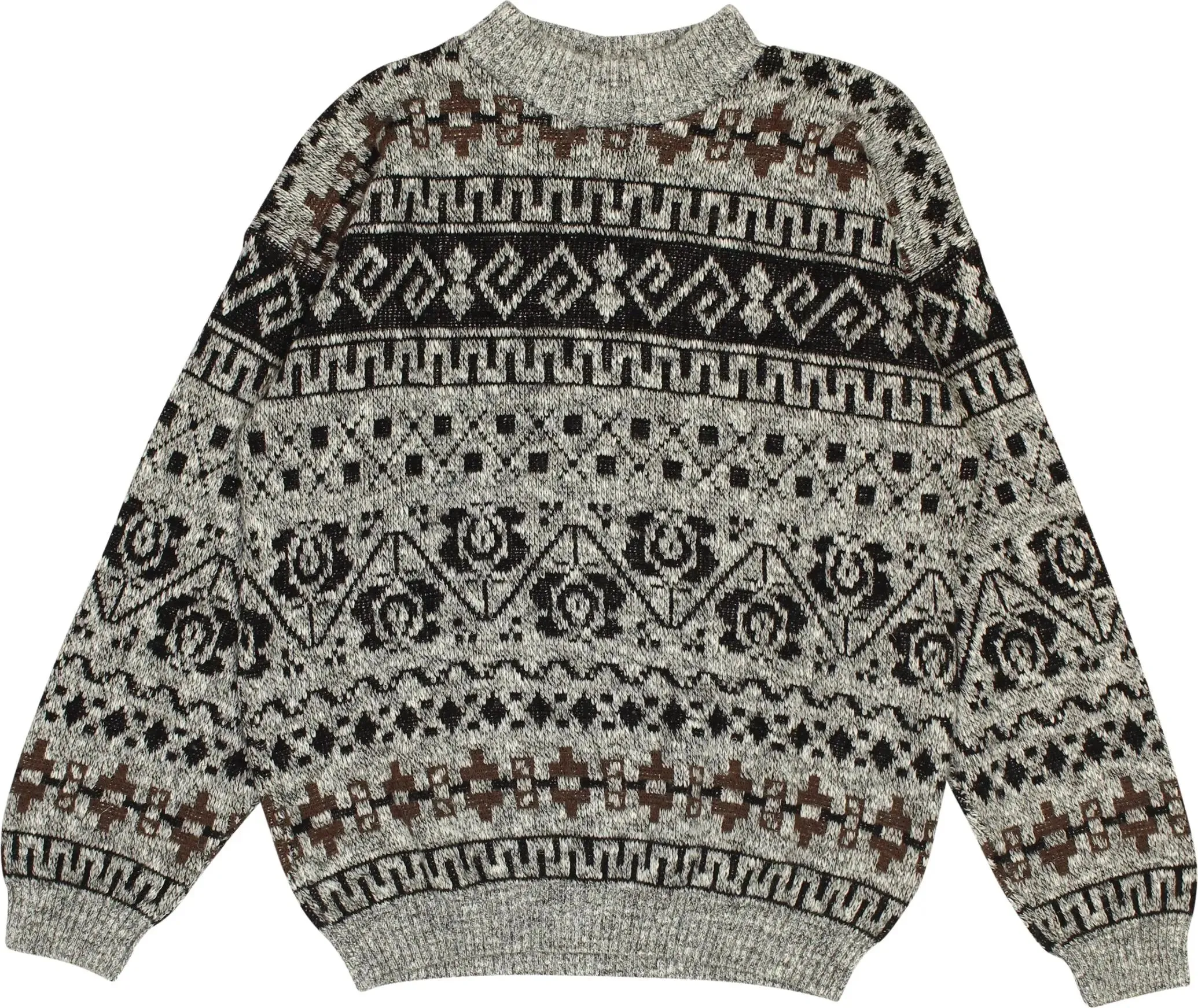 80s Patterned Jumper | ThriftTale