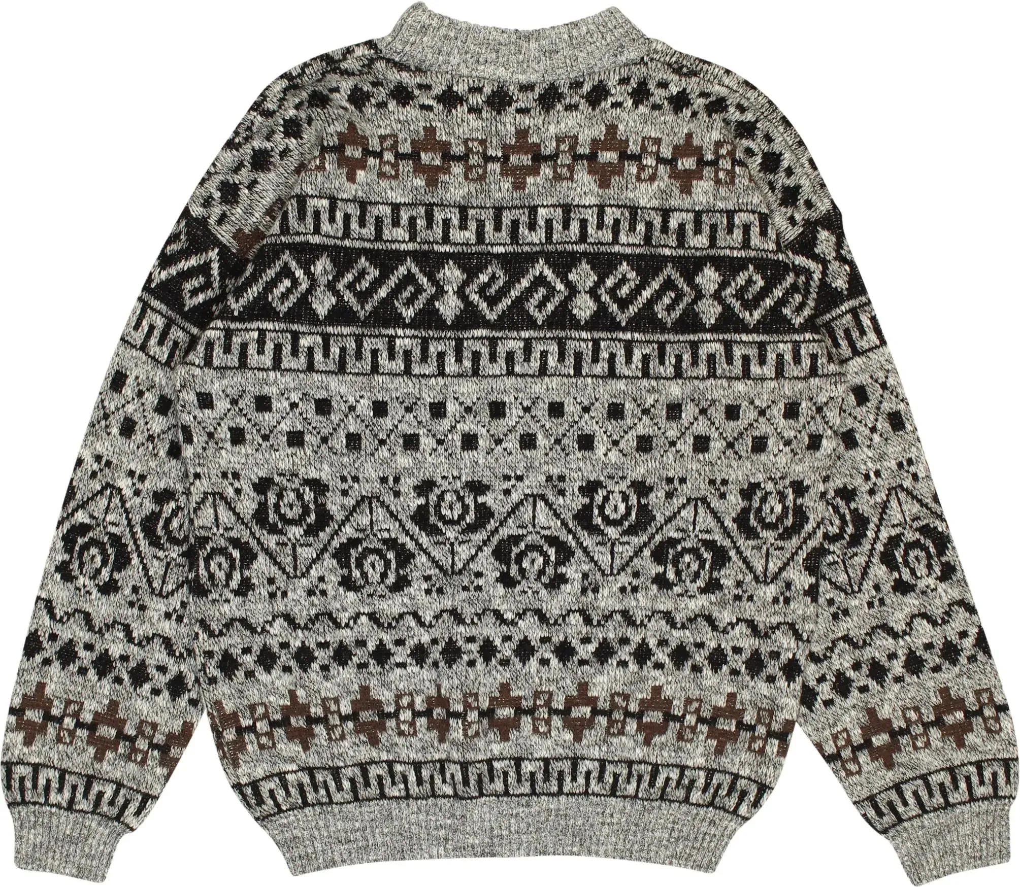 80s Patterned Jumper | ThriftTale