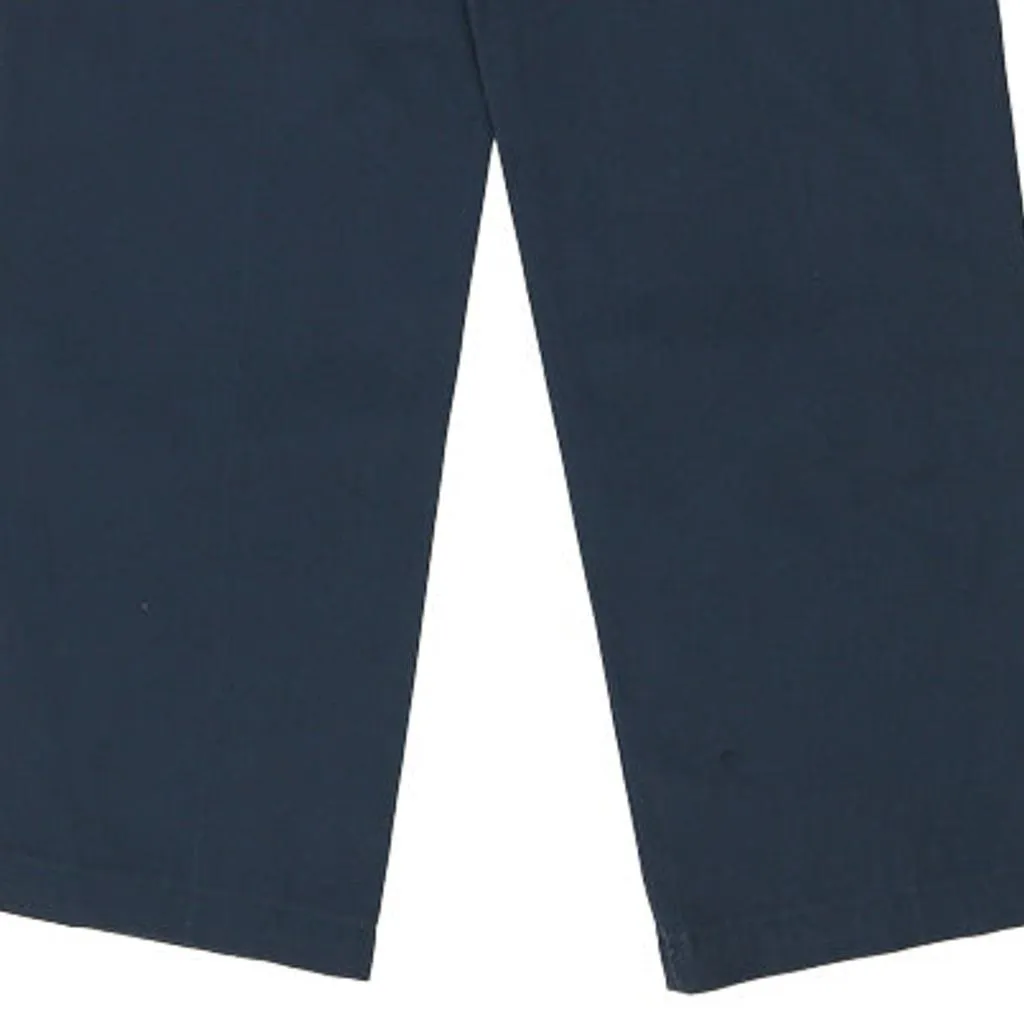 874 Dickies Trousers - 30W 32L Navy Cotton Blend