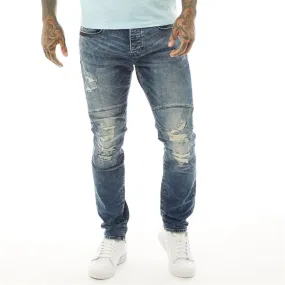 883 Police Mens Supersonic 623 Regular Fit Jeans 623-Blue