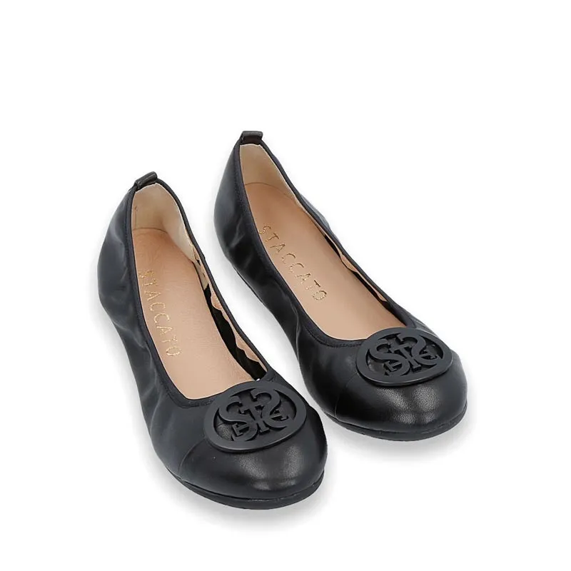 9CP47005 Women's  Flats - Black
