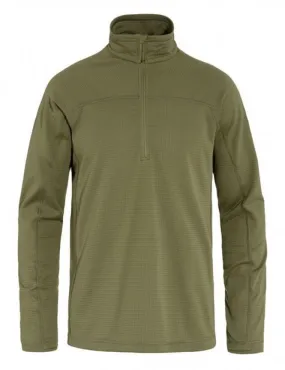 Abisko Lite Half Zip Fleece - Green