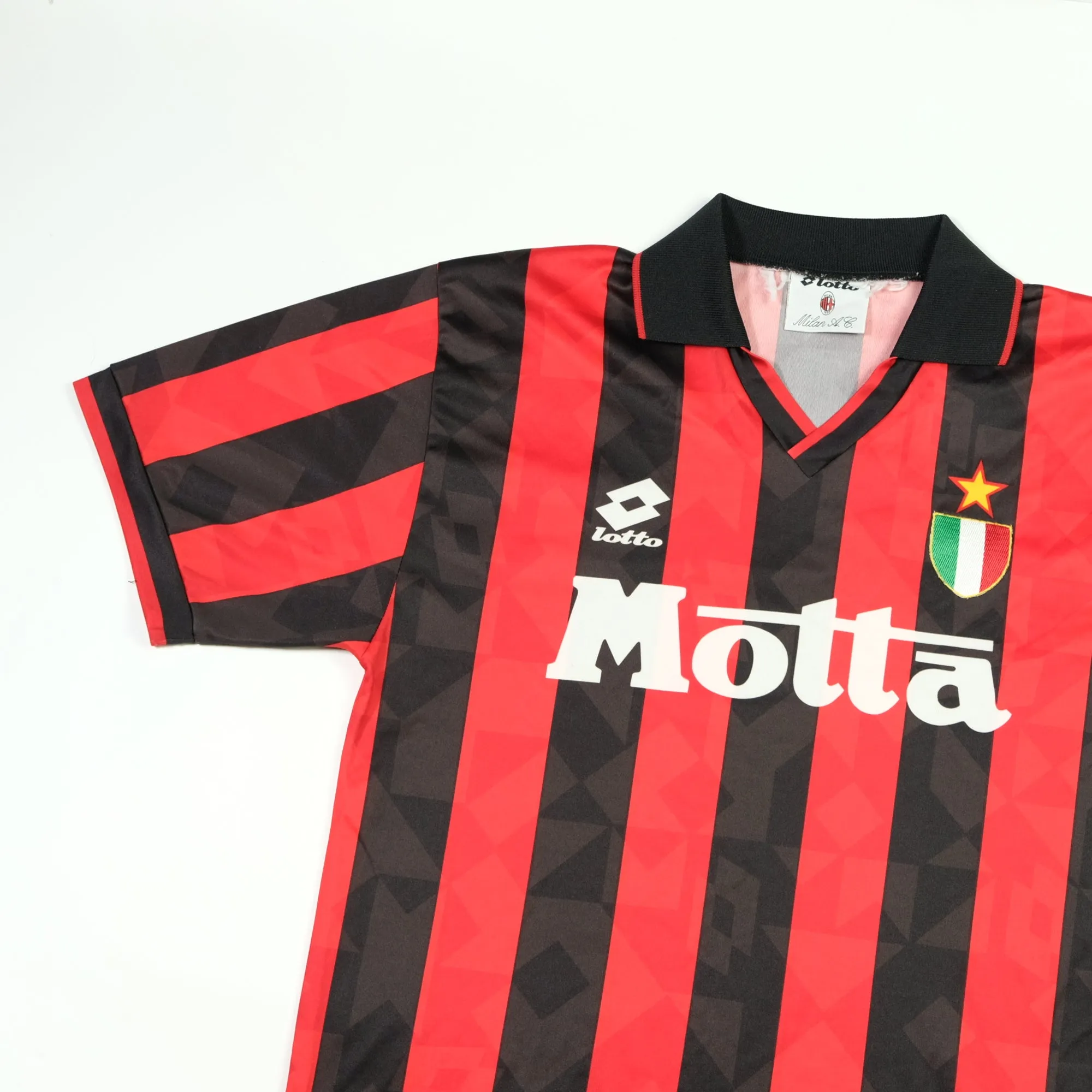 AC Milan 1993/1994 Original Lotto Home Football Shirt Medium