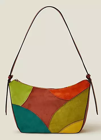 Accessorize Patchwork Shoulder Bag | Grattan