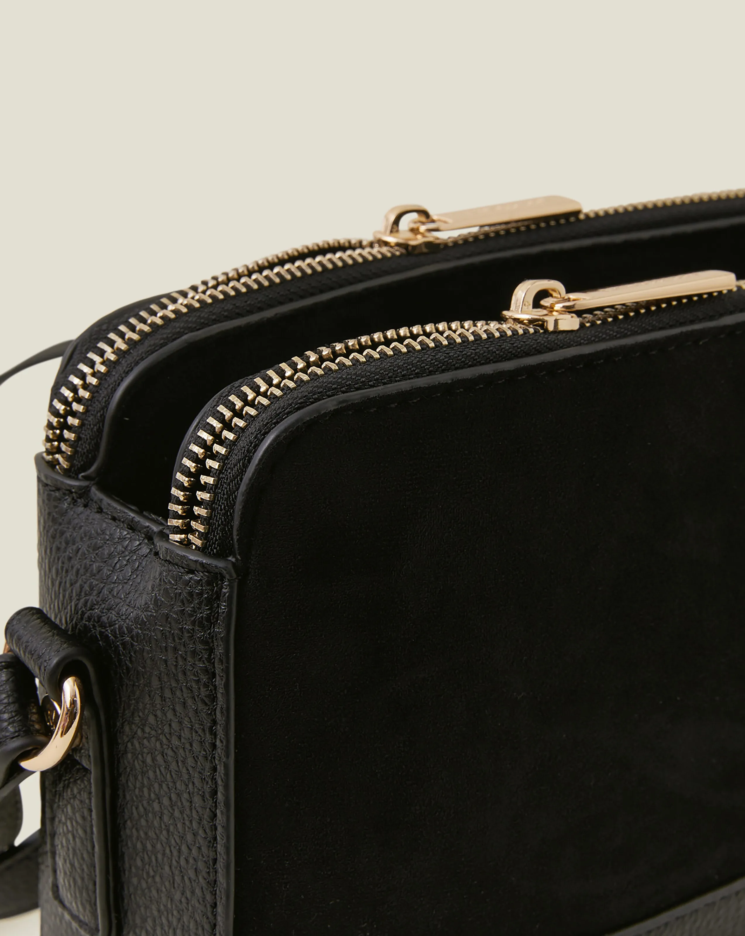 Accessorize Suedette Cross-Body Bag | Simply Be