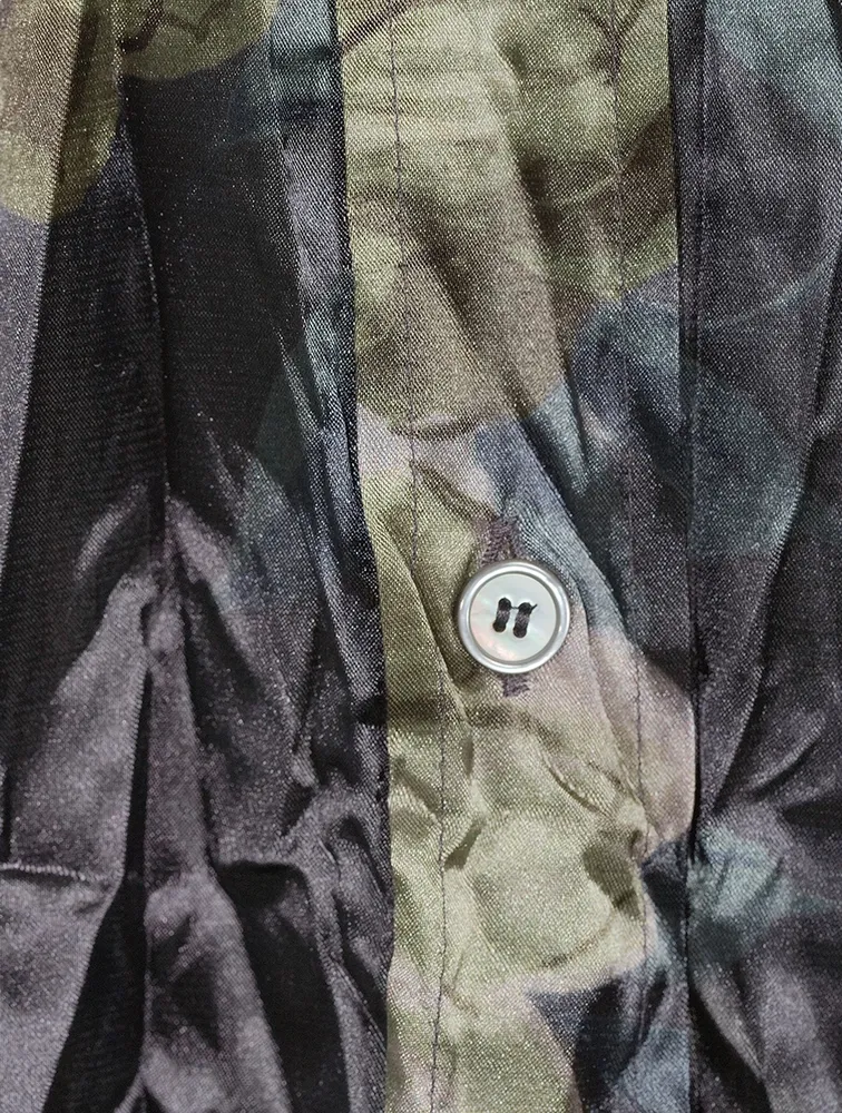 ACNE STUDIOS Crinkled Flower Shirt
