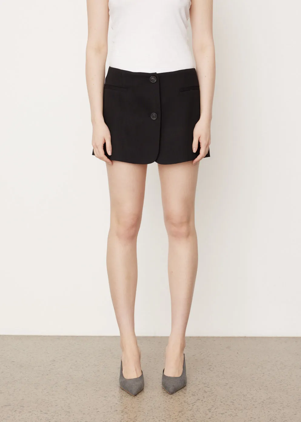 Acne Studios -  Icy Crepe Dry Suiting Mini Skirt - Skirt