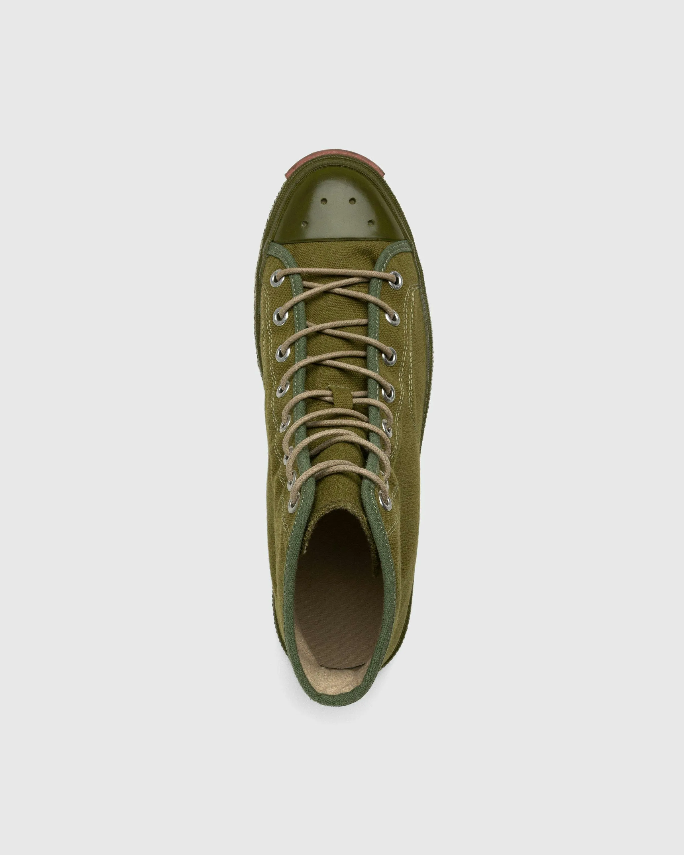 Acne Studios – Ballow High-Top Sneakers Olive Green | Highsnobiety Shop