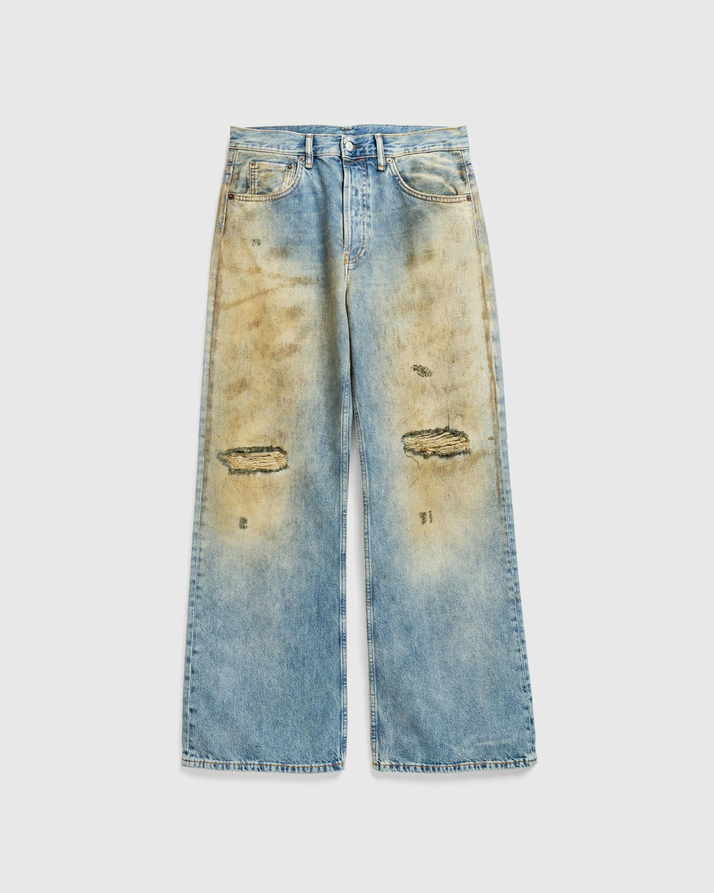 Acne Studios – Loose Fit Jeans 2021M Mid Blue | Highsnobiety Shop