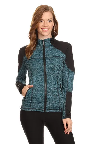 Active Wear Zip Up Jacket