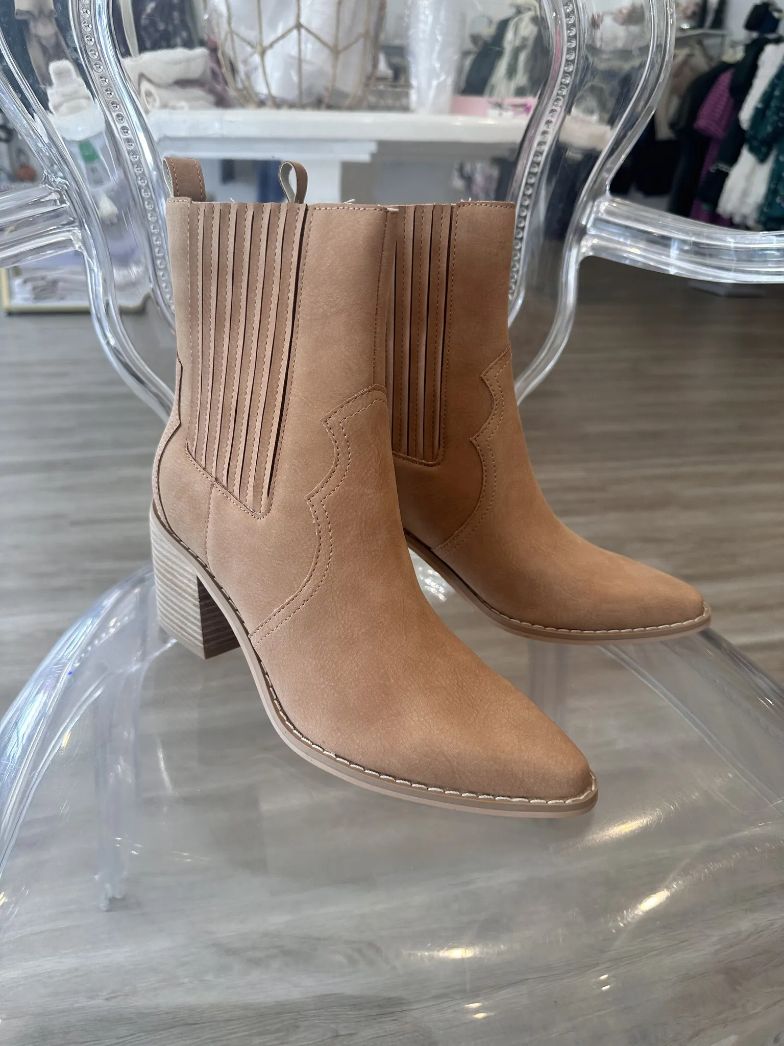 Addison Boot Camel