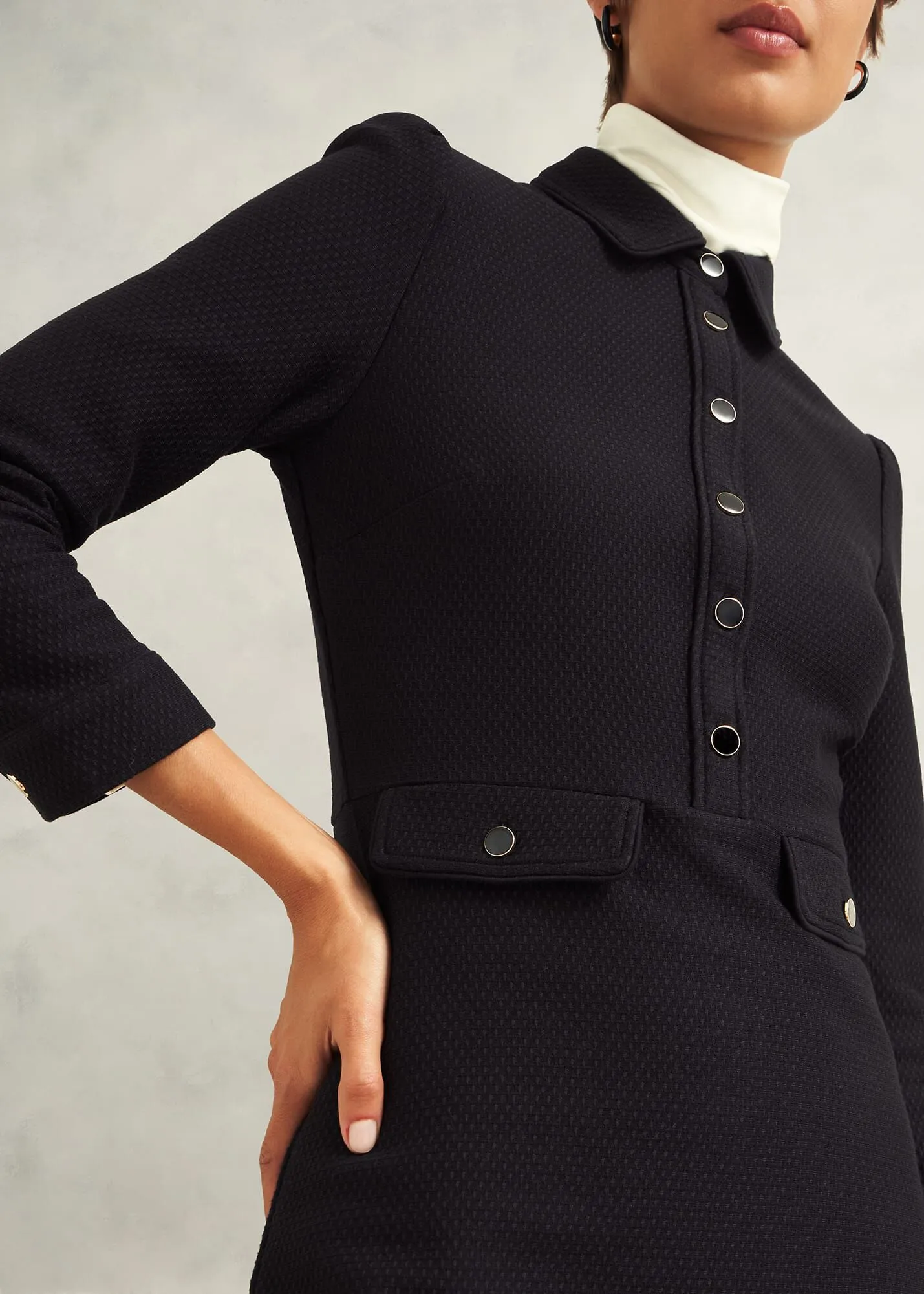 Adelia Ponte Dress 