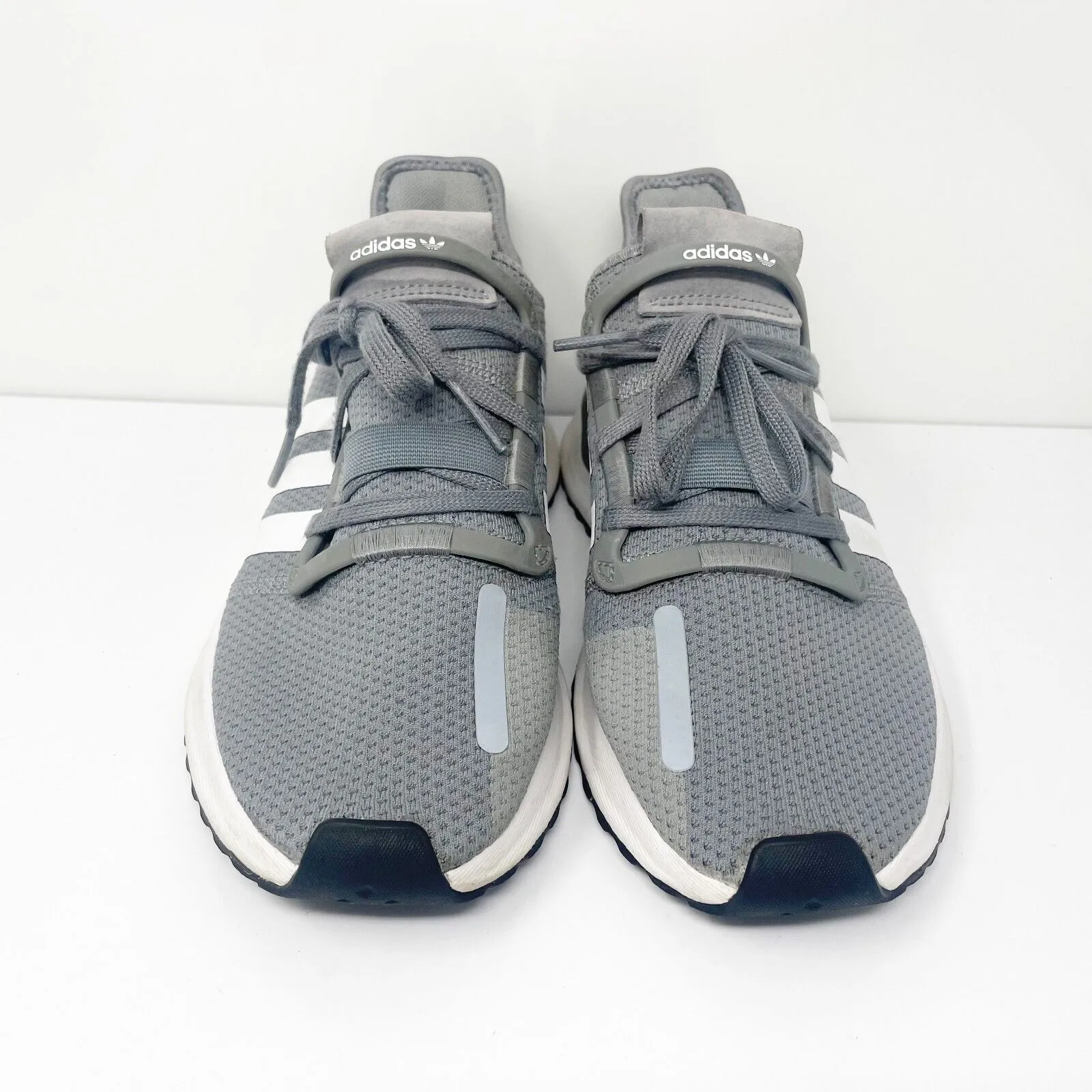 Adidas Boys U Path Run G28111 Gray Running Shoes Sneakers Size 7