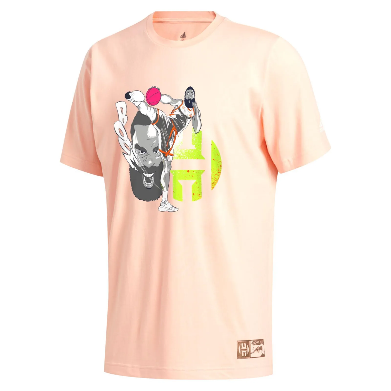 adidas Harden Geek Up Kick T-Shirt ''Glow Pink''