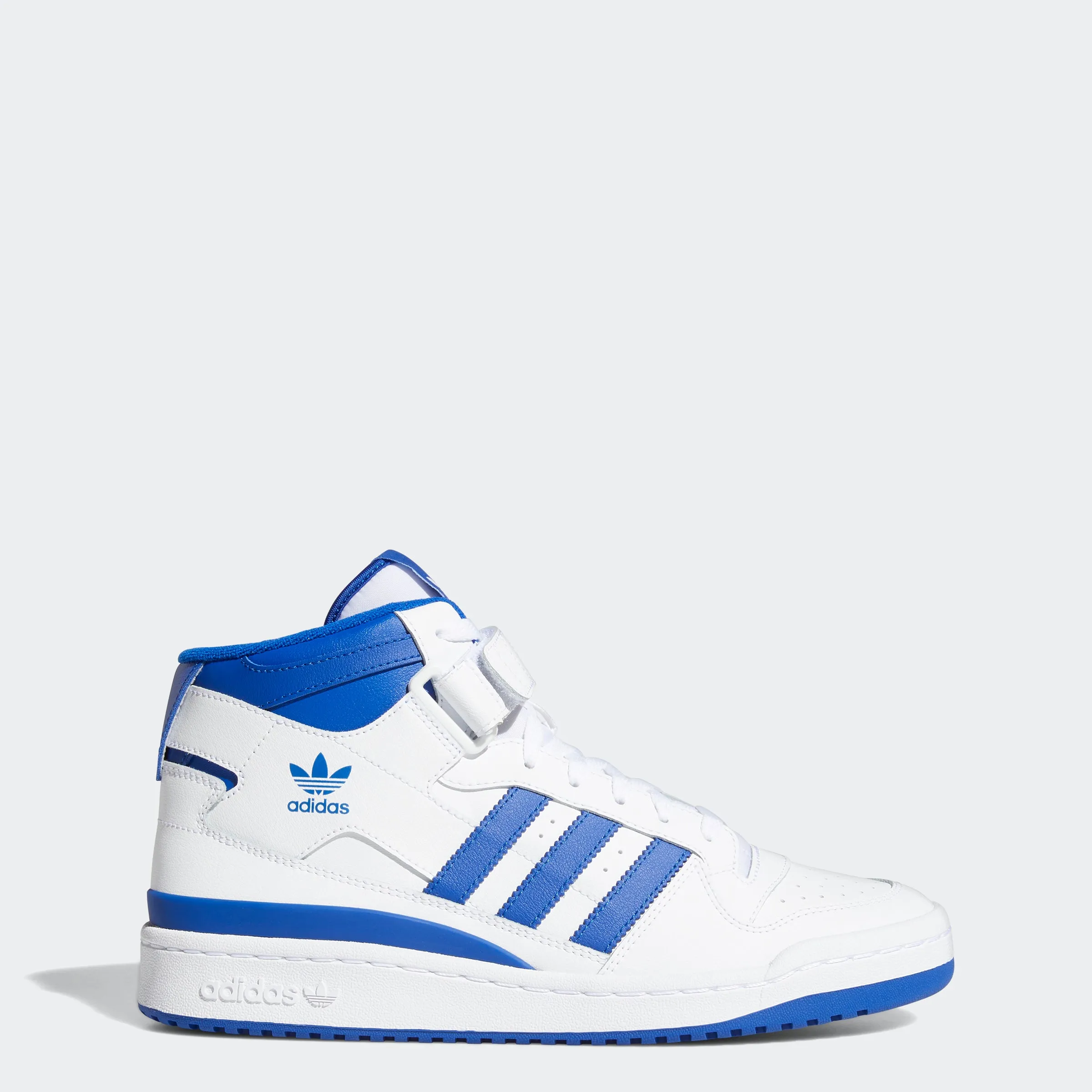 adidas Originals Forum Mid Shoes White Blue