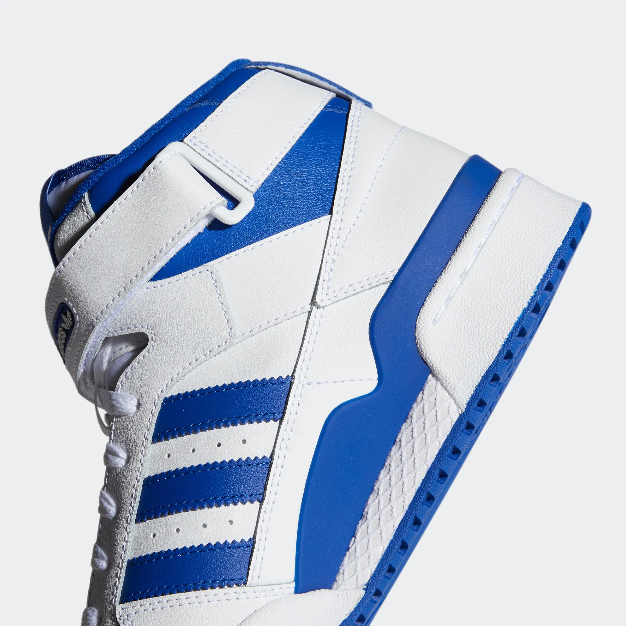 adidas Originals Forum Mid Shoes White Blue