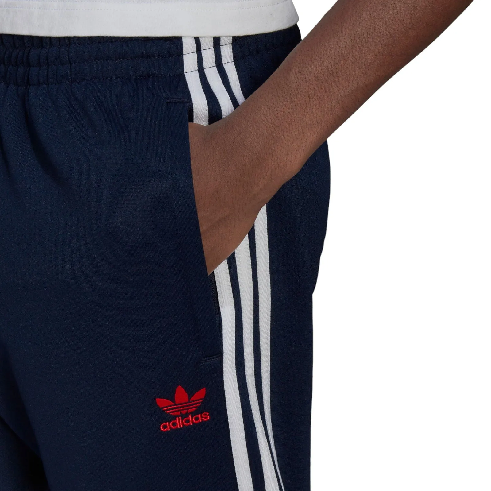 adidas Originals SST Superstar Track Pants - Collegiate Navy / Red