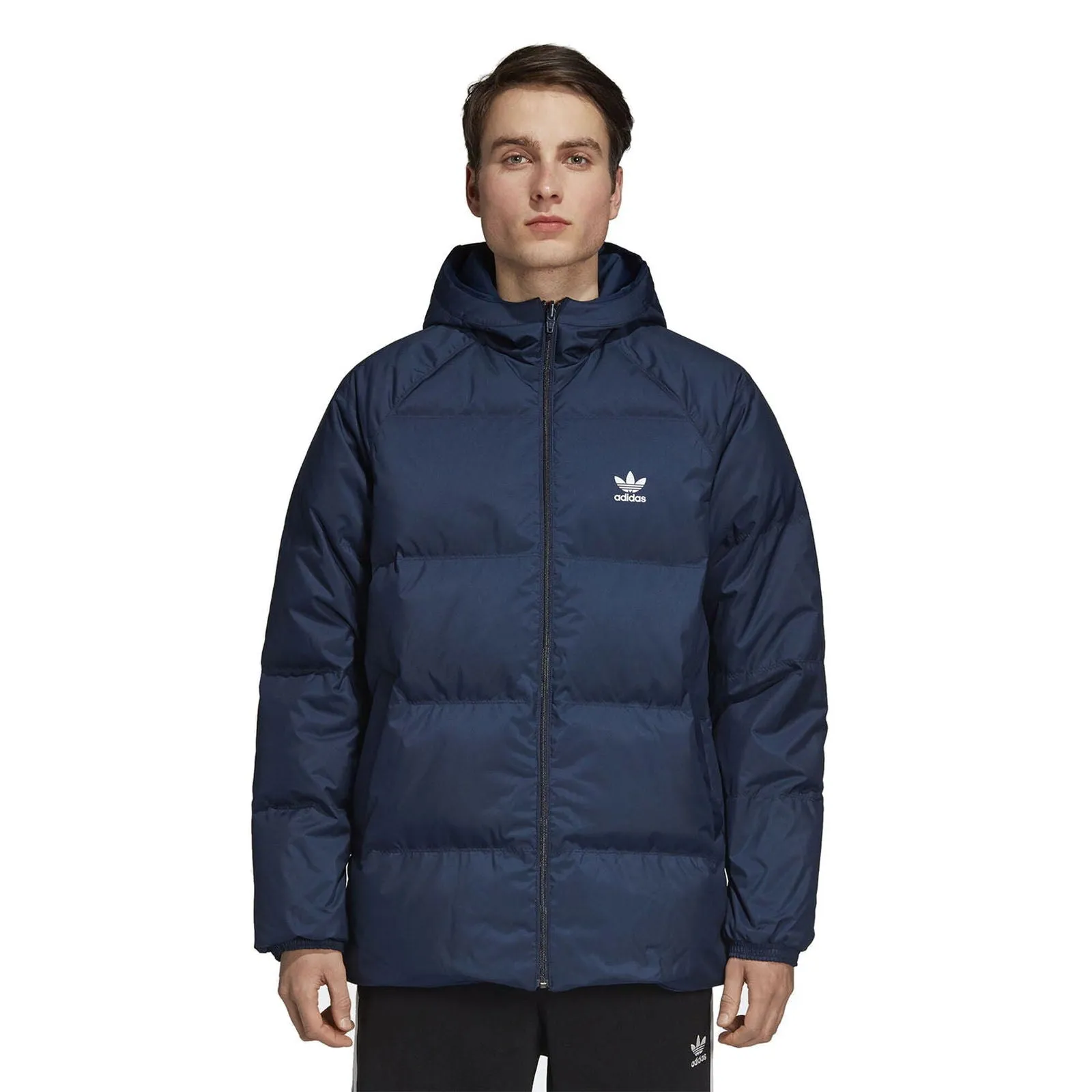 adidas Originals Superstar Retro Padded Hooded Jacket - Navy