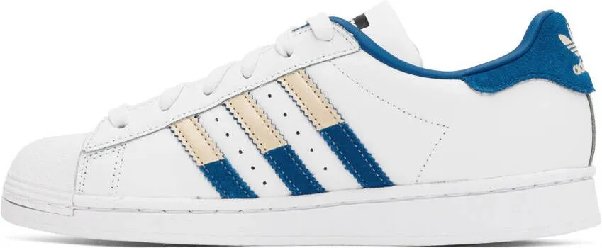 Adidas Originals White Superstar Sneakers
