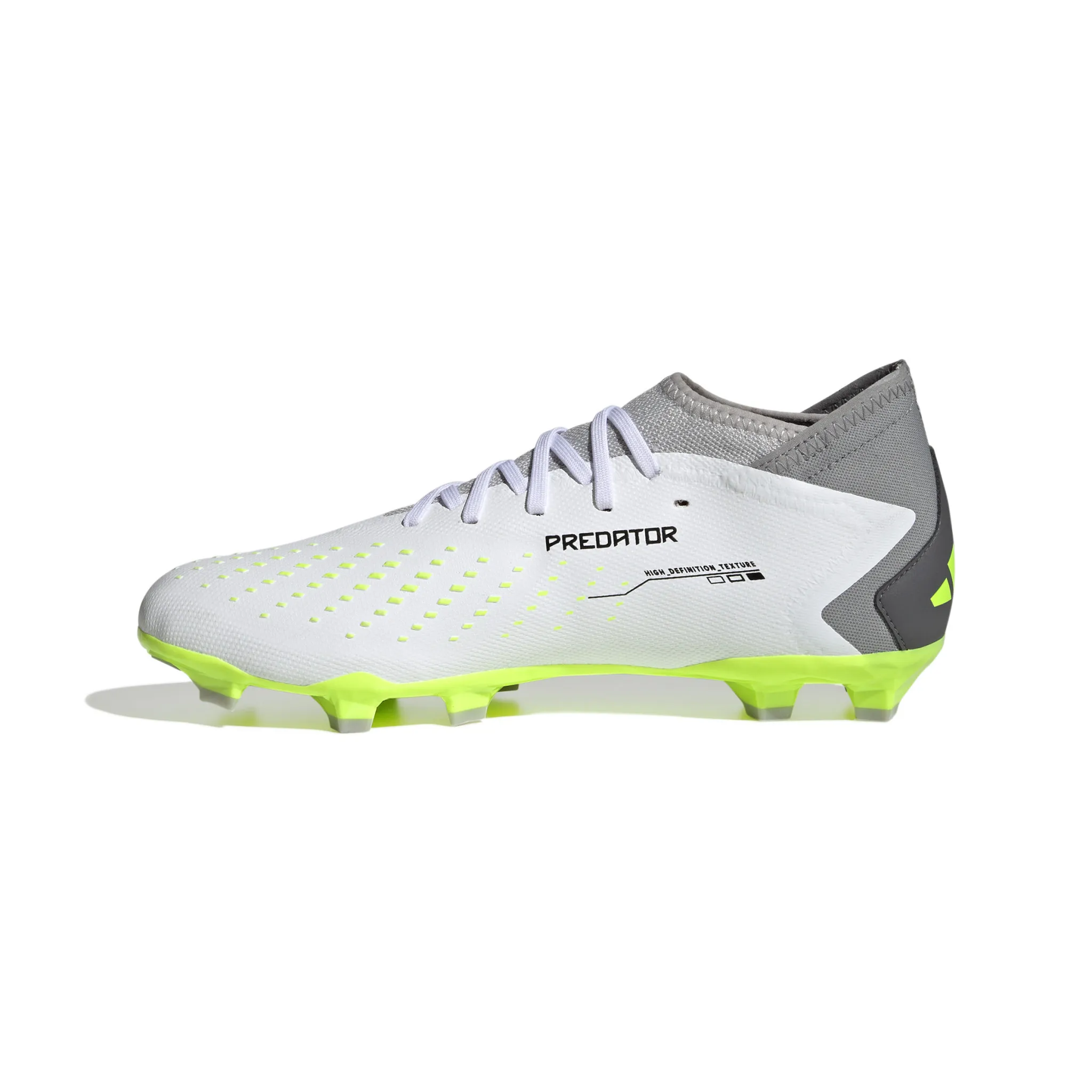 Adidas Predator Accuracy.3 FG (White/Lime)