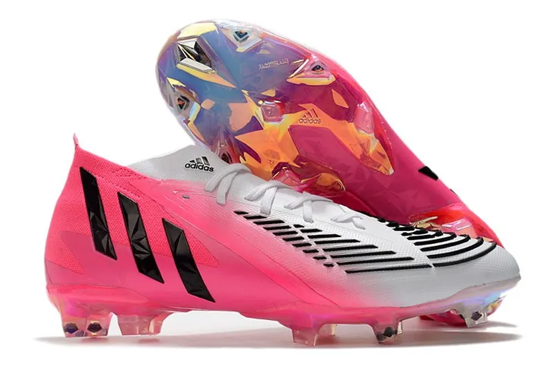 adidas Predator Edge LZ.1 FG Beckham - Solar Pink/Black/White