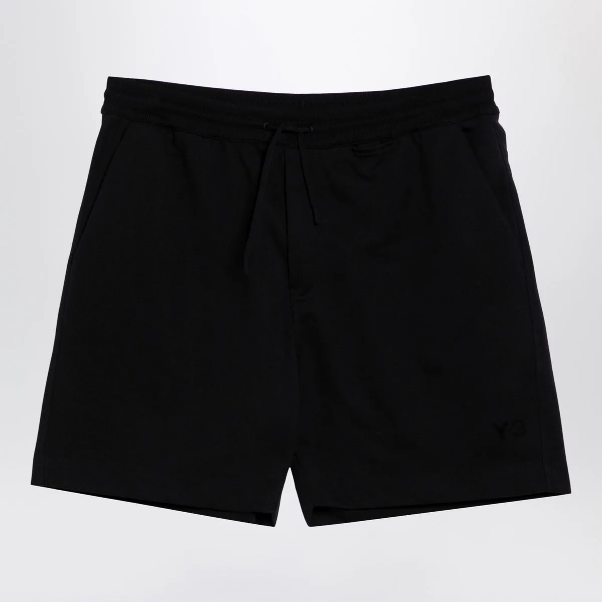 Adidas Y 3    Adidas Y 3 Black Cotton Blend Short